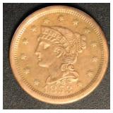 US Coins 1853 Large Cent