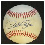 Pete Rose Signed Autographed Baseball, with JSA Ba