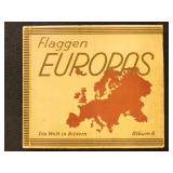 Germany Cigarette Card Album, Historic Flags of Eu