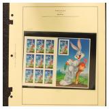 US Stamps #3138 Bugs Bunny Imperf Souvenir Sheet M