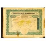 US Stock Certificates group, some with revenue sta