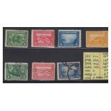 US Stamps #397 // 403 Pan-Pacific issues Mint & Us