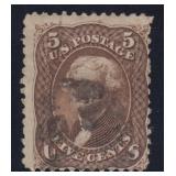 US Stamps #76 Used, reperforated at right