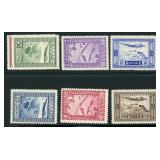 Greece Stamps #C15-C21 Mint Hinged & Mint NH Airma