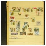 Worldwide Stamps mint and used stamps on stockpage