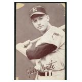 Mickey Mantle 1947-66 Exhibits Baseball Card, with