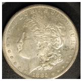 US Coins 1885-S Morgan Silver Dollar, circulated