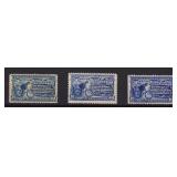 US Stamps #E6 Mint color varieties CV $780