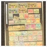 Ecuador Stamps Mint and Used on variety of pages,