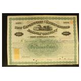 US Stamps Revenue Stamped Paper Stock Certificates