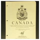 Canada Stamps 1875-1939 Mint and Used on album