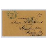 1850s Baltimore Blue CDS and manuscript 10, Stampl