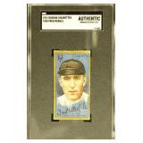 Fred Merkle 1911 T205 graded SGC Authentic Minimum