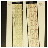 US Stamps #1864 and #1867 Mint blocks of 20