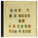 Italy Stamps 1860s-1890s Used on mix of pages