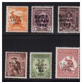 Australia Stamps #M1-M6 Mint NH 1946 Military Stam