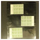 US Stamps Special Handling Plate Blocks and Plate