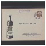 Germany Stamps Advertising cover with purple Druck