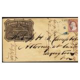 US Postal History #26 on Advertising Cover for "Ge