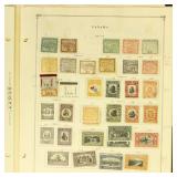 Panama Stamps Used and Mint Hinged collection on p