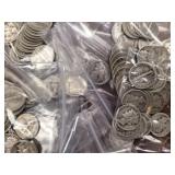 US Coins 25 Silver Mercury Dimes, circulated