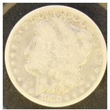 US Coins 1880-S Morgan Silver Dollar