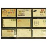 New Zealand Stamps 22 Covers, mostly mid to late 2