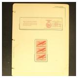 US Stamps Airmail Booklet Panes, Booklets & Bookle