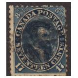 Canada Stamps #19 Used, CV $225