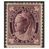 Canada Stamps #73 Mint Hinged OG, CV $600