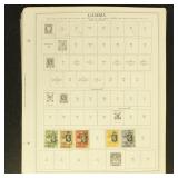 British Colonies Stamps Mint and Used on album