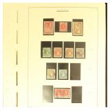 Nigeria Stamps 1930s-1980s Mint LH and Used on Alb