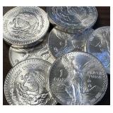 Mexico Coins 1986 1 Ounce Silver Libertad, uncircu