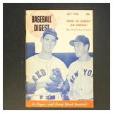 1943 Baseball Digest Joe DiMaggio & Ted Williams C