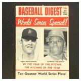 1968-1969 Baseball Digest 40 issues, scarce newsst