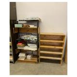 Metal & Wood Shelving