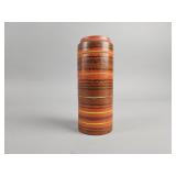 MCM Raymor Orange 7" Italian Pottery Vase