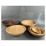 Wooden Bowls of Various Sizes