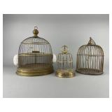 Vtg Hendryx Brass Bird Cage & More!