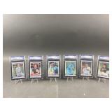 6 Fleer  1984 GEM MT 10  Baseball Cards