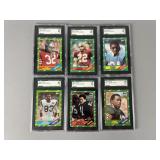 Graded NFL Topps Circa 1986 Player Cards