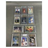 Graded Baseball Cards & Two Signed