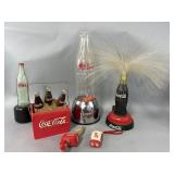 Coca Cola Fountain, Fiber Optic, Caps & More