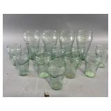 Lot of 14 Coca-Cola Glasses