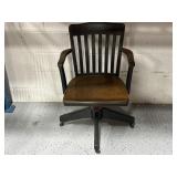 Antique Wooden Office Chair