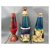 Coca Cola & Betty Boop Lava Lamps