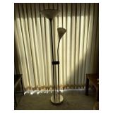 Vtg Floor Lamp & Gooseneck Light Duo