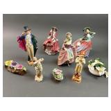 Antique Royal Doulton Figurines & More