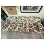 Vintage Floral Couch 3 Seater Sofa