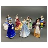 Vintage 80s-90s Royal Doulton Figurines